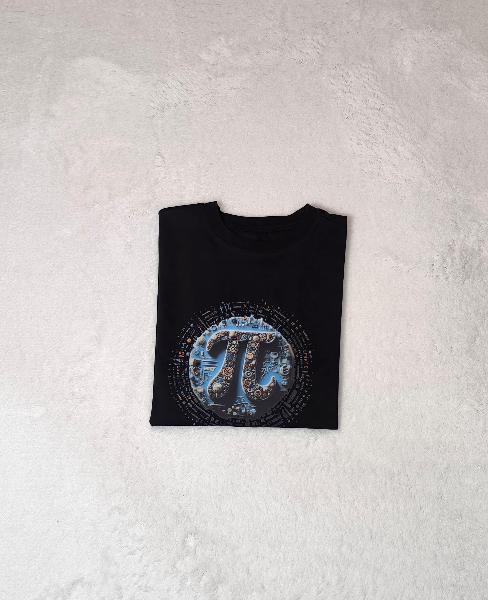 Pidal Pi Baskılı Unisex Çocuk Tişörtü