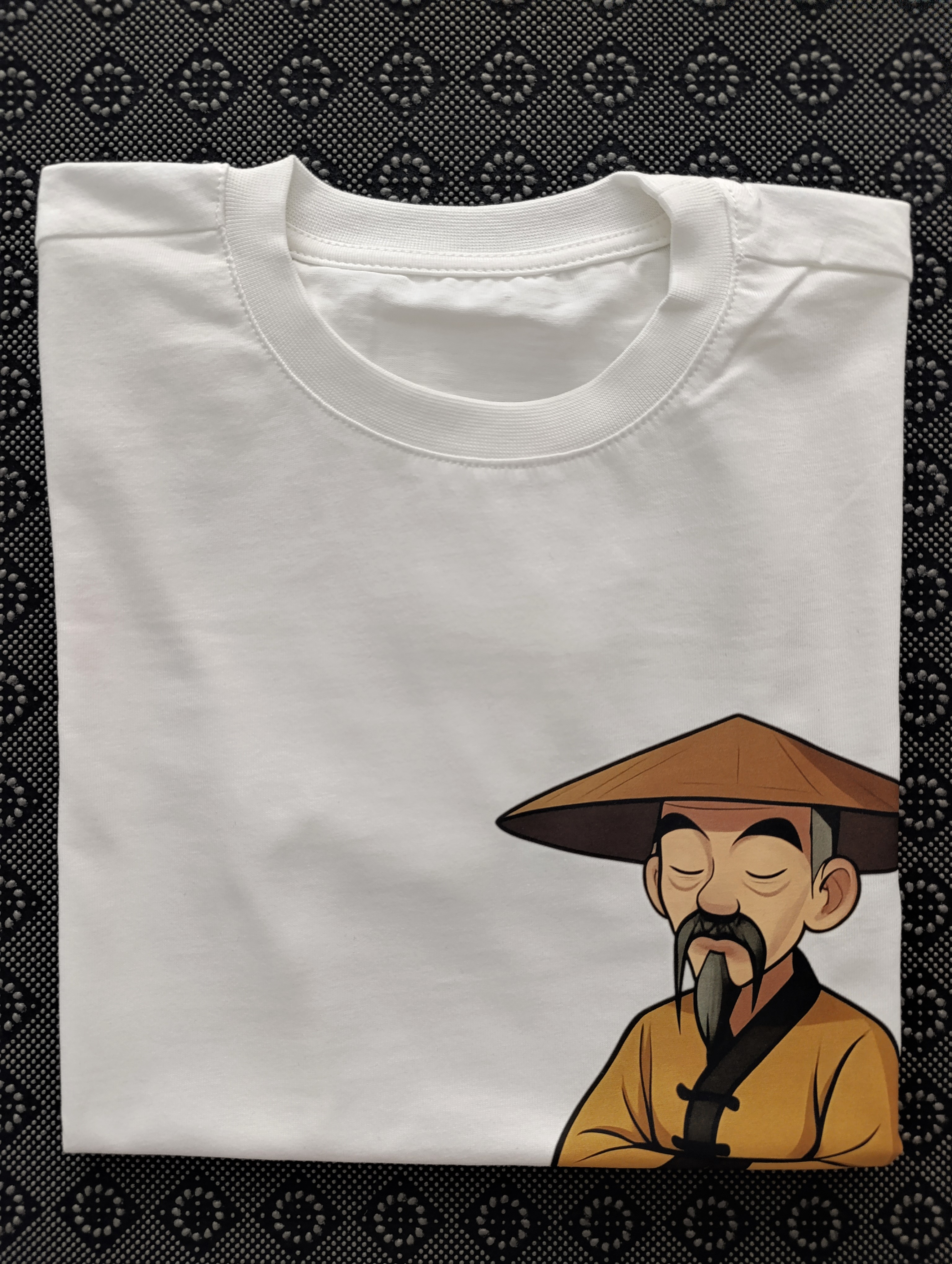 Pidal Kung-Fu Master Baskılı Erkek Çocuk Tişörtü